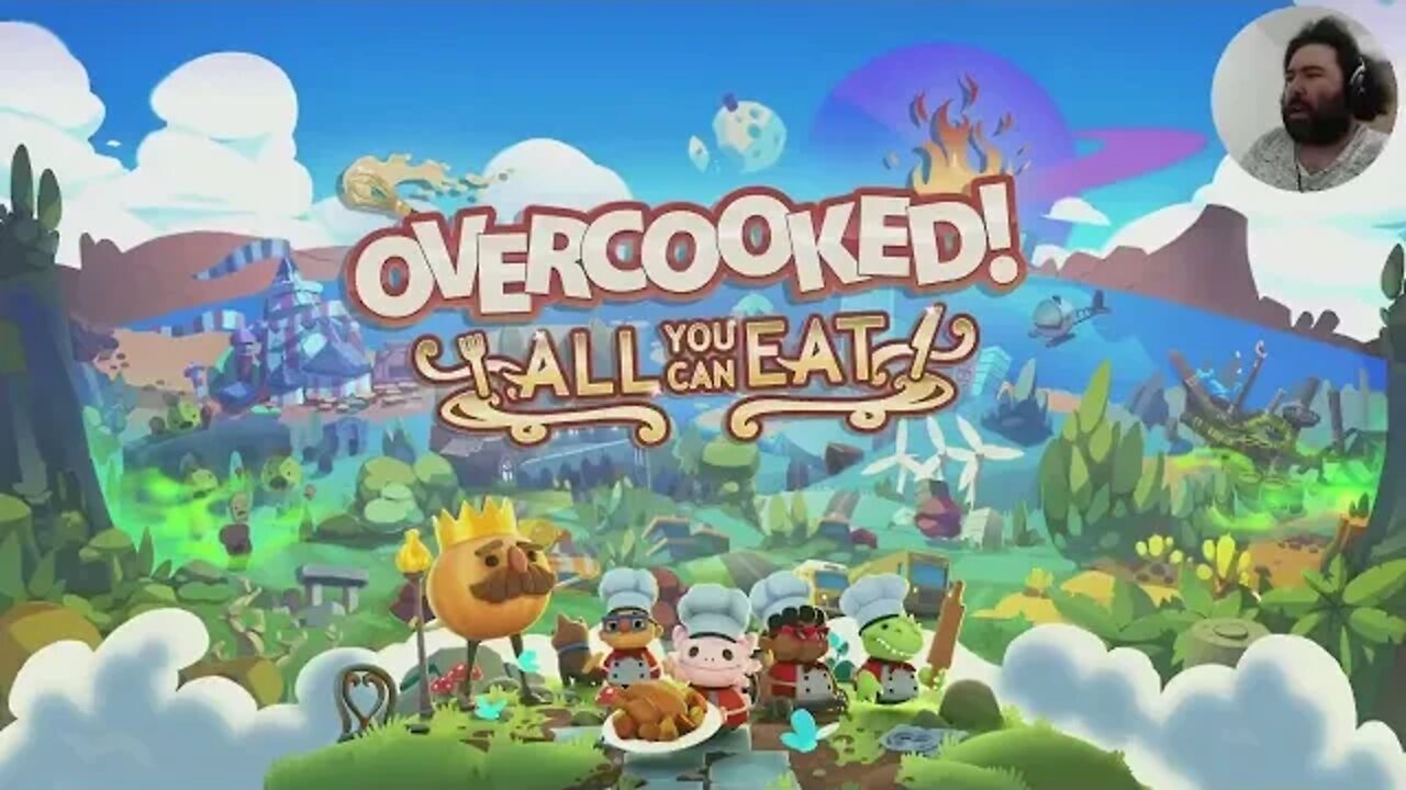 Jogando OVERCOOKED! - ALL YOU CAN EAT no Xbox Series S 1440p 60fps (Next-Gen)