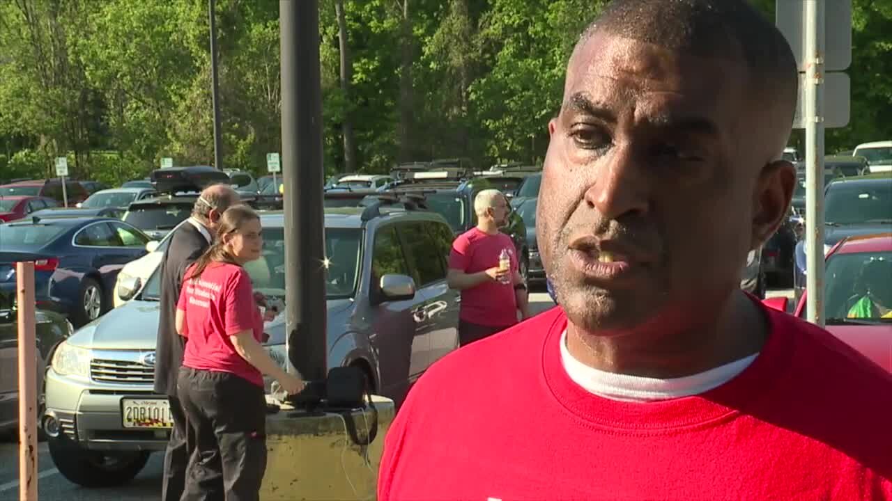 Rally held at Baltimore County Board of Education