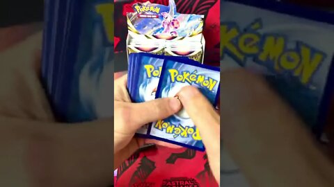 Abrindo um booster pokemon tcg de estrelas radiantes