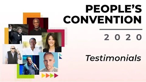 Testimonials: People's Convention 2020