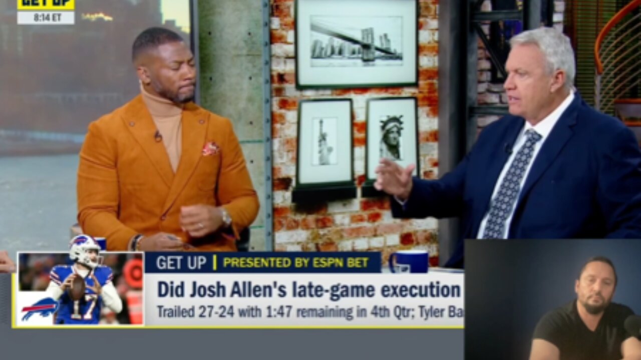 Ryan Clark Hates Josh Allen!