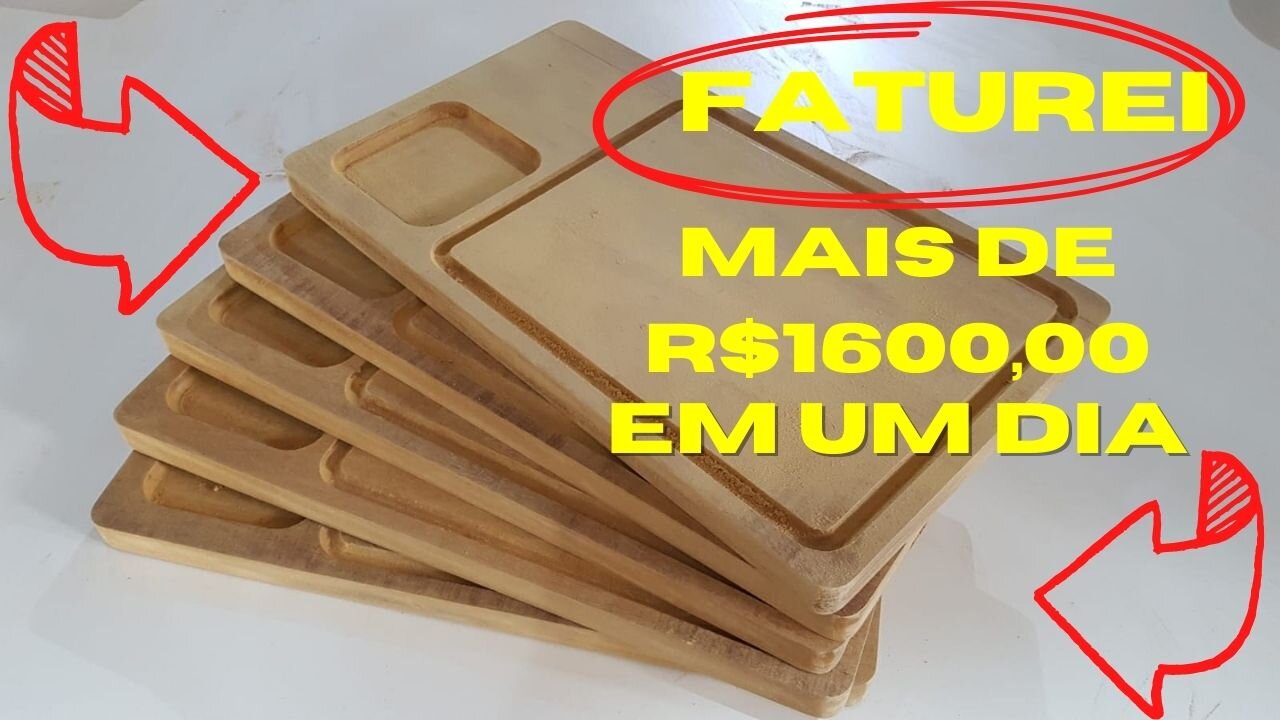 Faturando mais de $$ 1.800,00 $$ em um dia só com a Router cnc