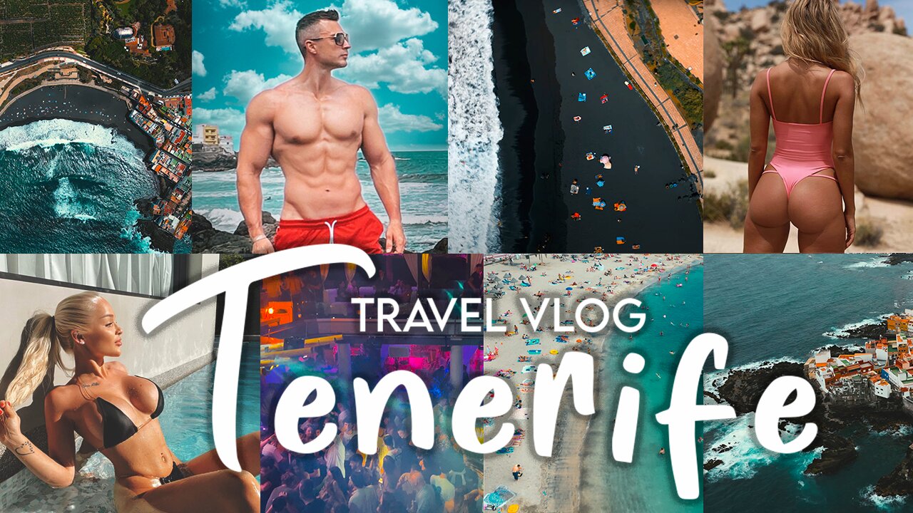 Tenerife Travel Vlog (Canary Islands) Holiday Trip Preview #beach #djimini3pro #holiday