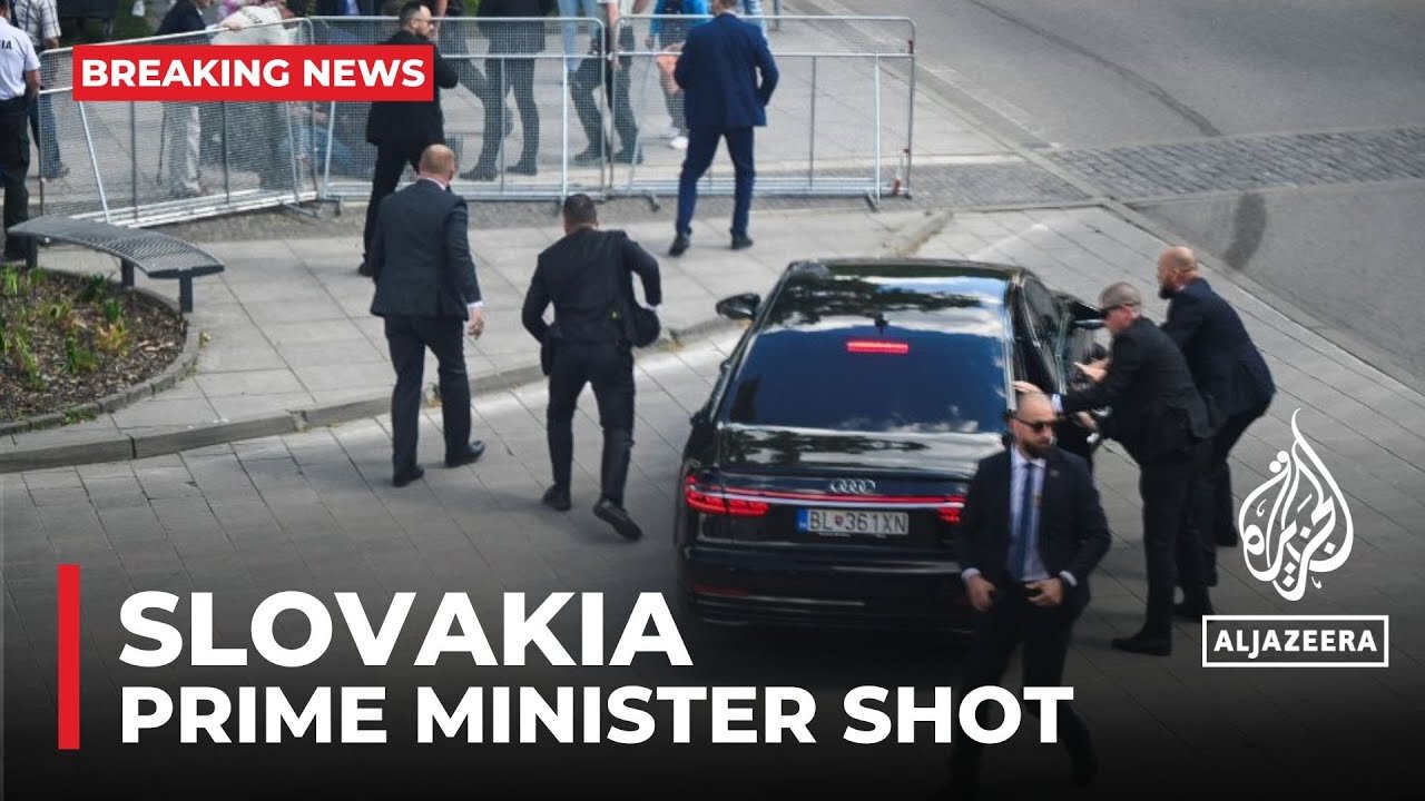 Slovakia PM Robert Fico in 'life-threatening condition' after shooting