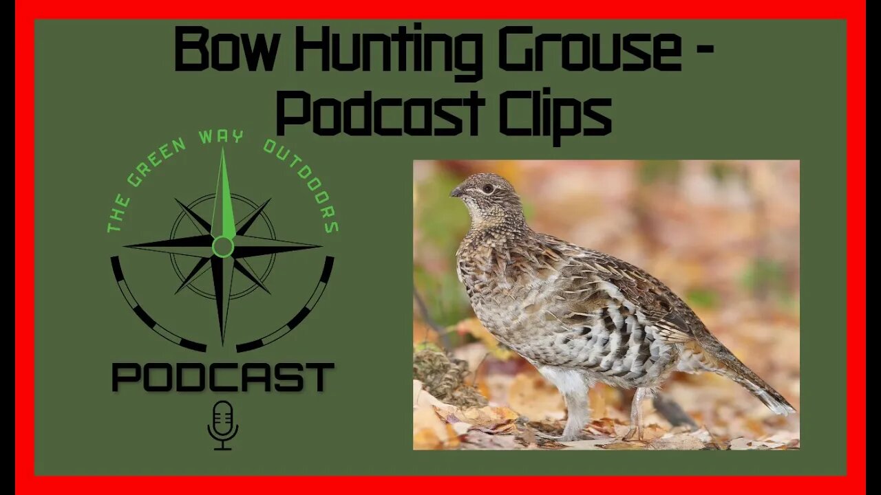 Bow Hunting Grouse - TGWO Podcast Clips