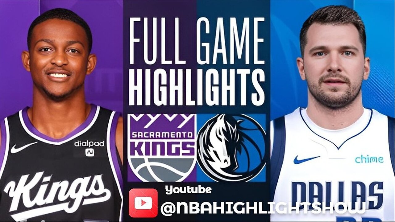 Dallas Mavericks vs Sacramento Kings Full Game Highlights | Jan 27 | 2024 NBA Season