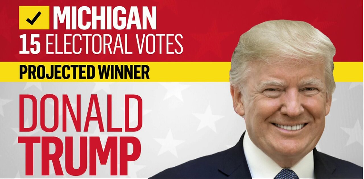 Trump Flips Michigan, Netting Another Battleground State