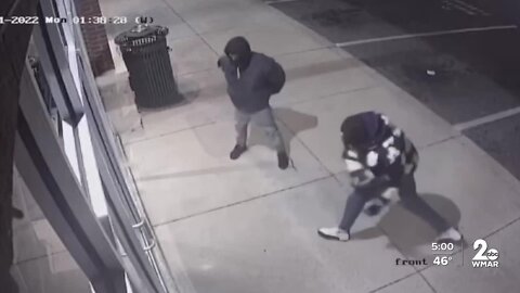 Lights, camera, smash-and-grab, York Road burglars caught on camera