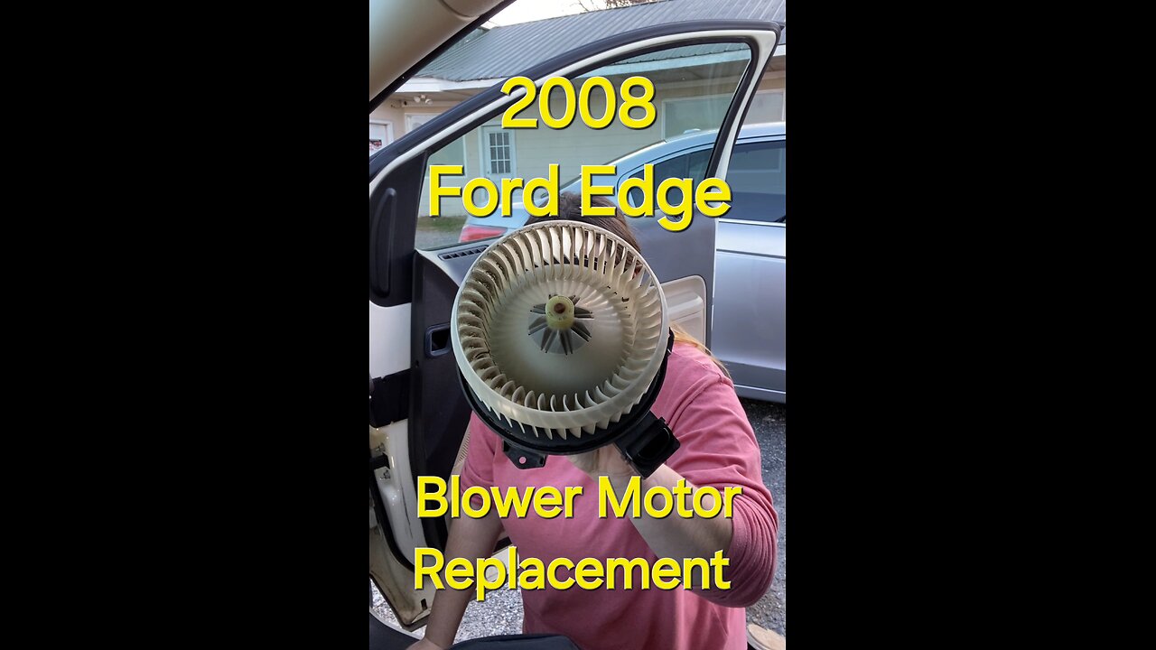 2008 Ford Edge Blower Motor Replacement, So Easy That My Girlfriend Did It Herself!