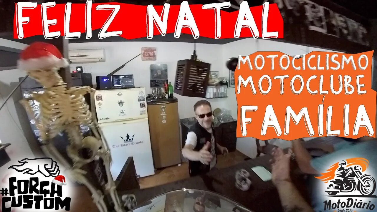 Feliz Natal CBR, Motociclismo, Moto Clube, Família