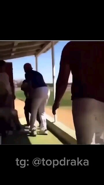 FAFO: A swing & a miss then a homerun inside s dugout.