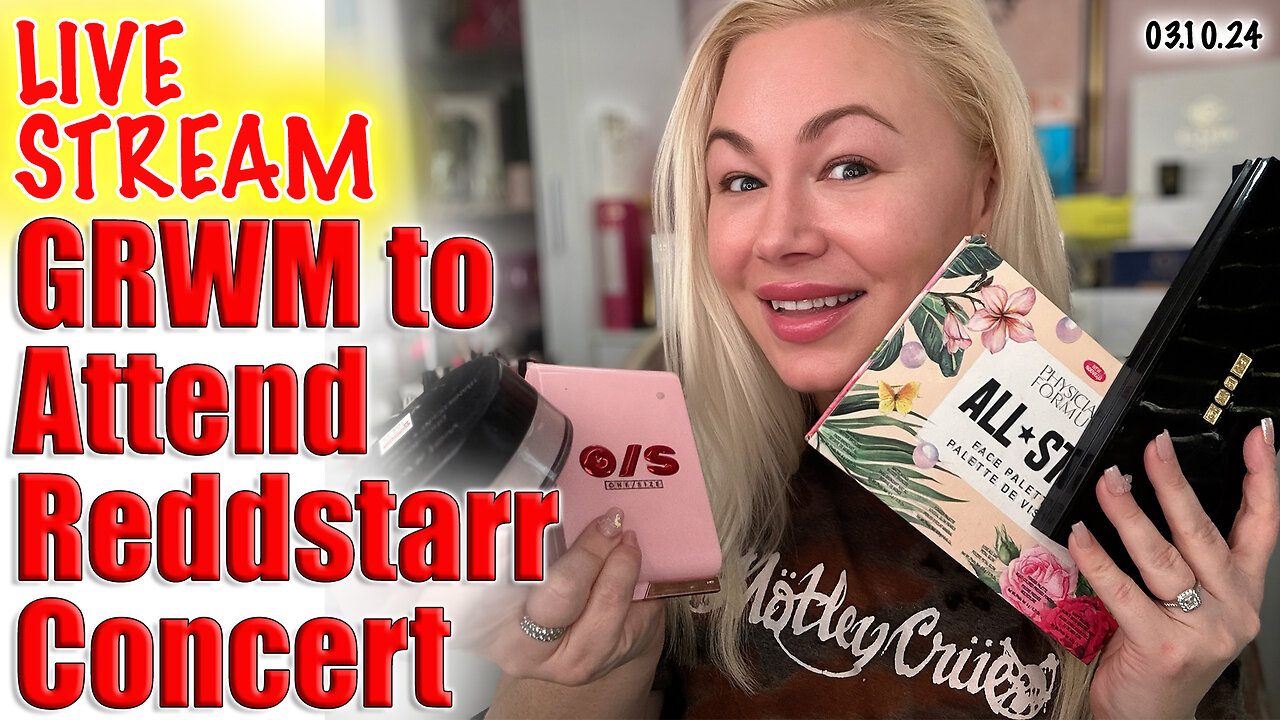 GRWM Live to Attend a ReddStarr Concert | Wannabe Beauty guru