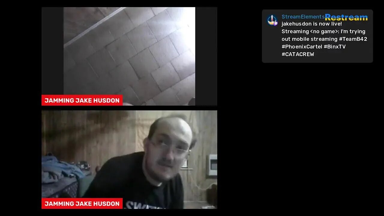 I'm trying out mobile streaming #TeamB42 #PhoenixCartel #BinxTV #CATACREW