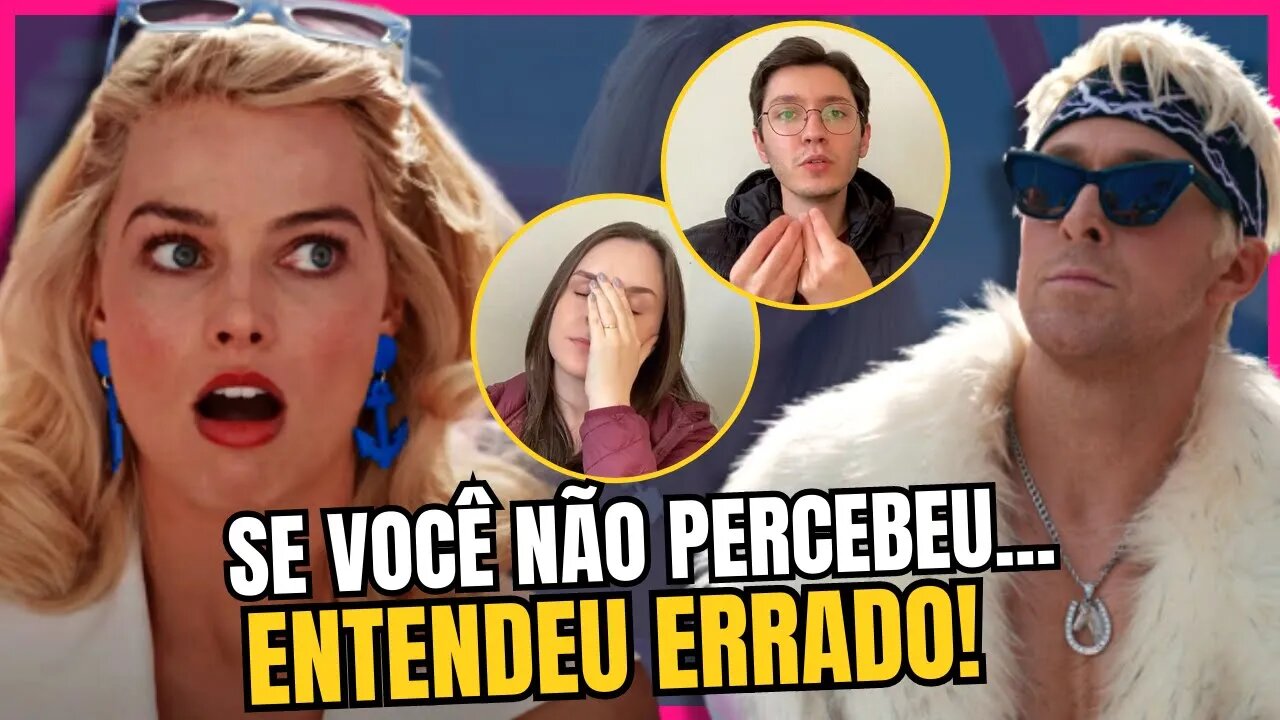 ACEITE ISSO! FILME DA BARBIE É PROPAGANDA FEMINISTA E VOCÊ CAIU NESSA!