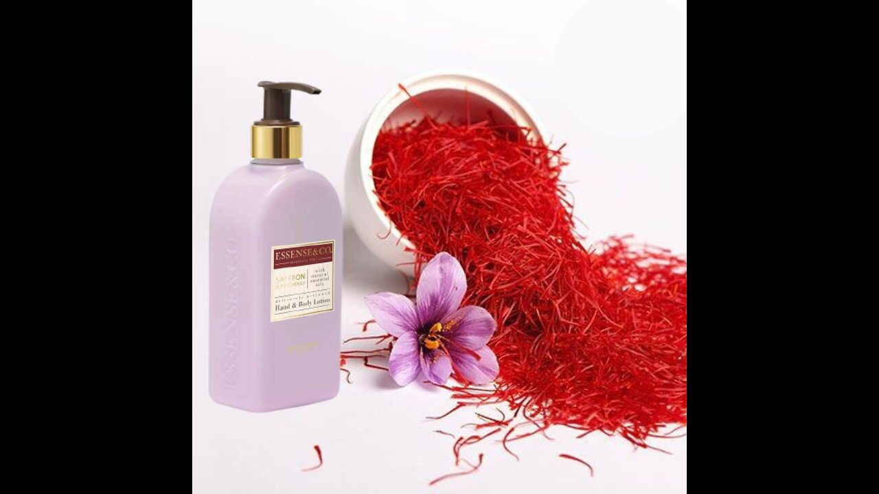 *Infused with the delicate oriental scent of saffron and patchouli*