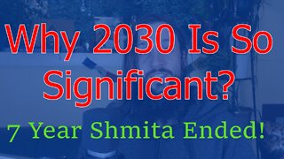 7 Year Shmita Just Ended