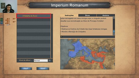 AGE OF EMPIRES 1 - IMPERIUM ROMANUM - A BATALHA DE ÁCCIO