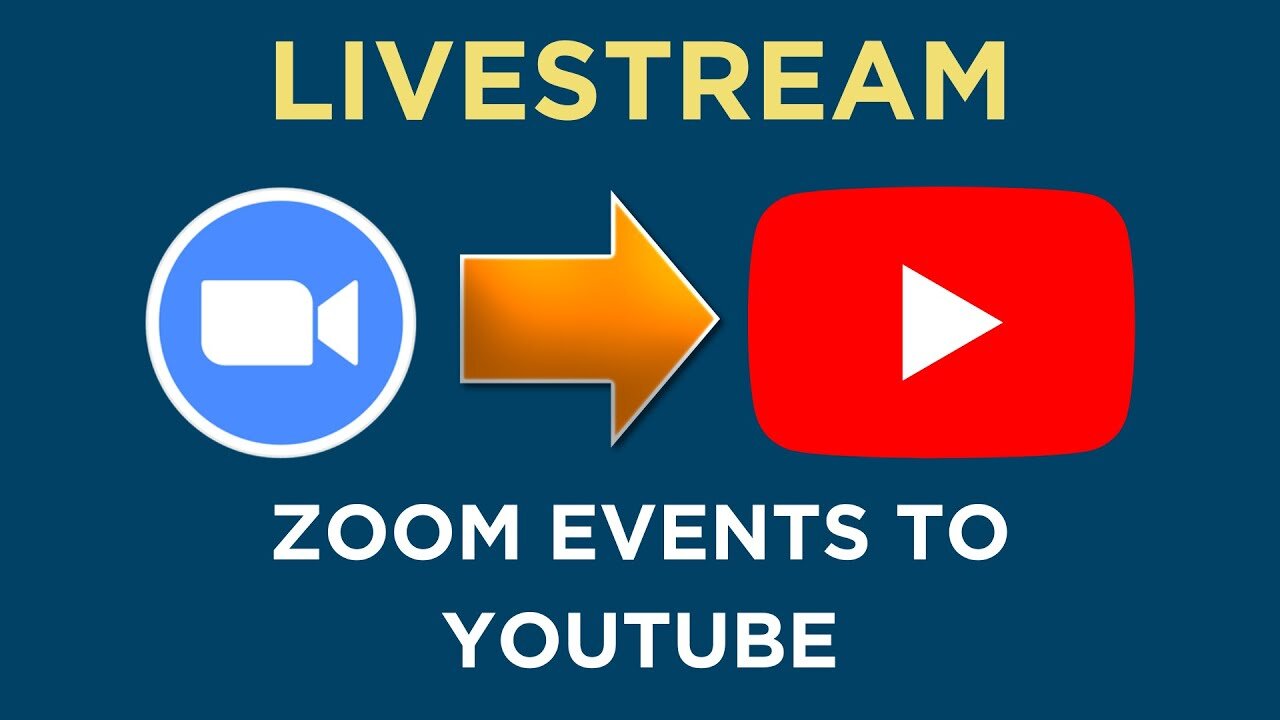 How to Live Stream you ZOOM events on YouTube. Updated Guide for 2022.