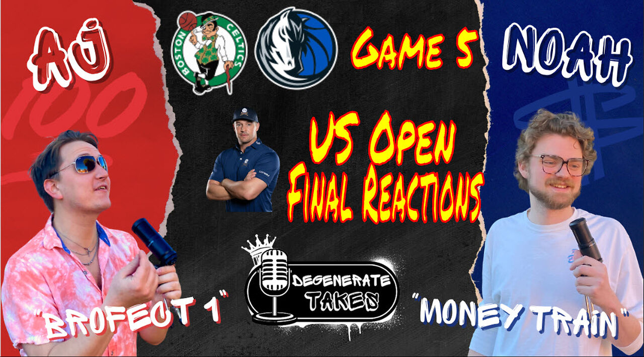 Celtics Mavericks Game 5 & Is Rory McIlroy EVER Going to Win A Major?