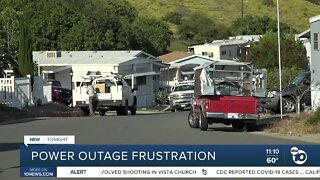 Oak Park mobile home park residents voice frustration over power outage