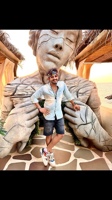 Goa Sundowners are aah-mazinggg 🥰😎anchorravi #anchorravi #funtimes #goa #sundowner #party