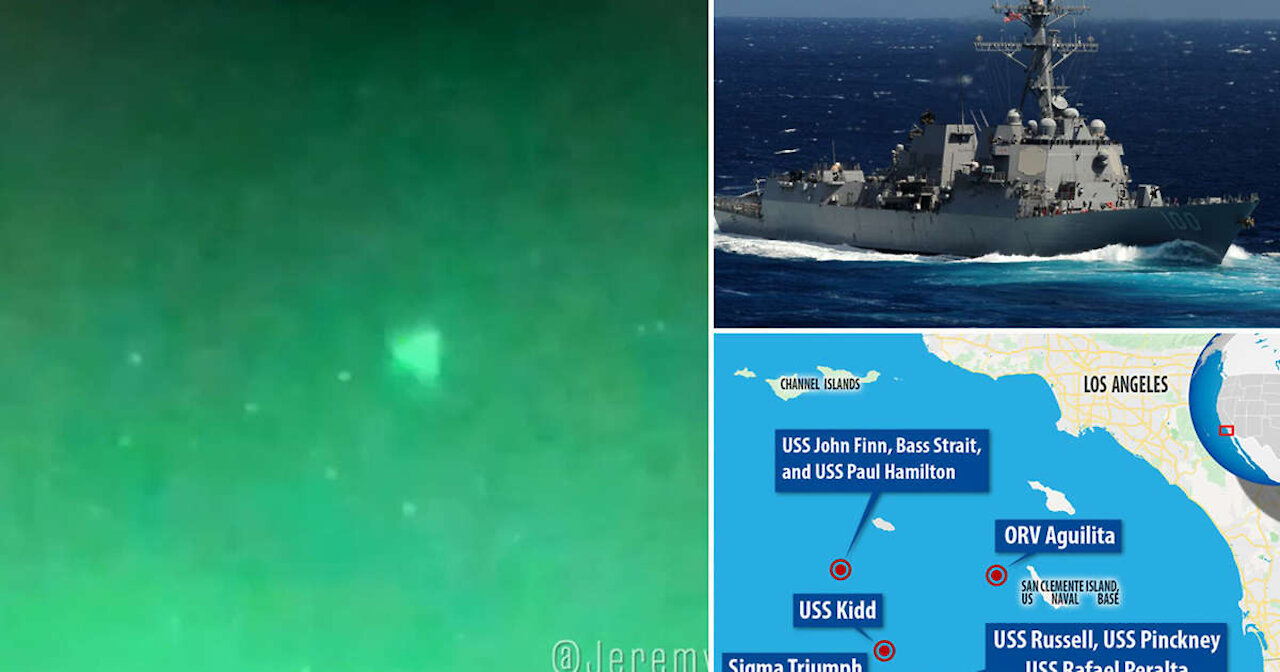 Leaked: Pentagon's UFO Investigation Spotlighted In New Photos And Video