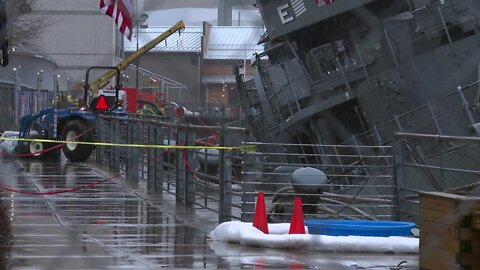 Managing environmental impact of U.S.S. The Sullivans