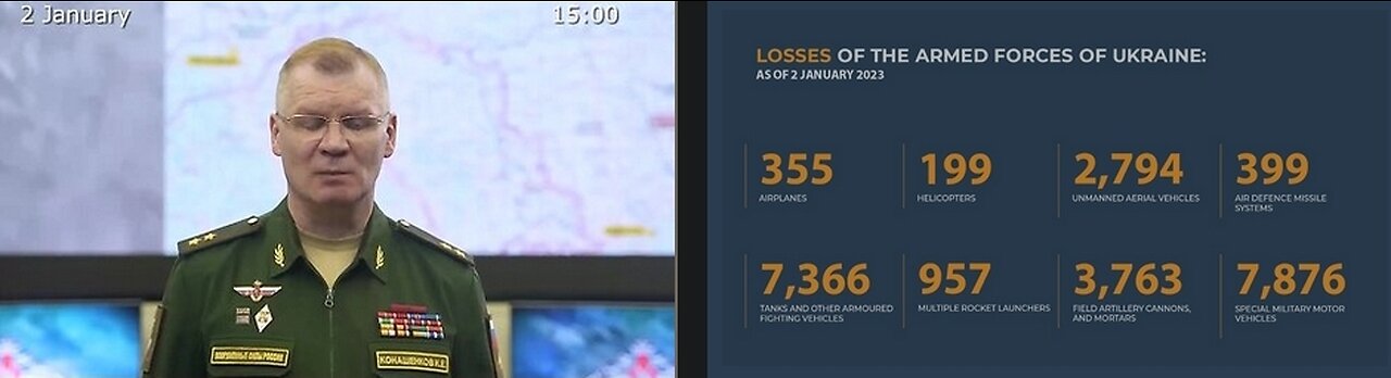 02.01.22⚡️Russian Defence Ministry report on the progress of the deNAZIfication of Ukraine