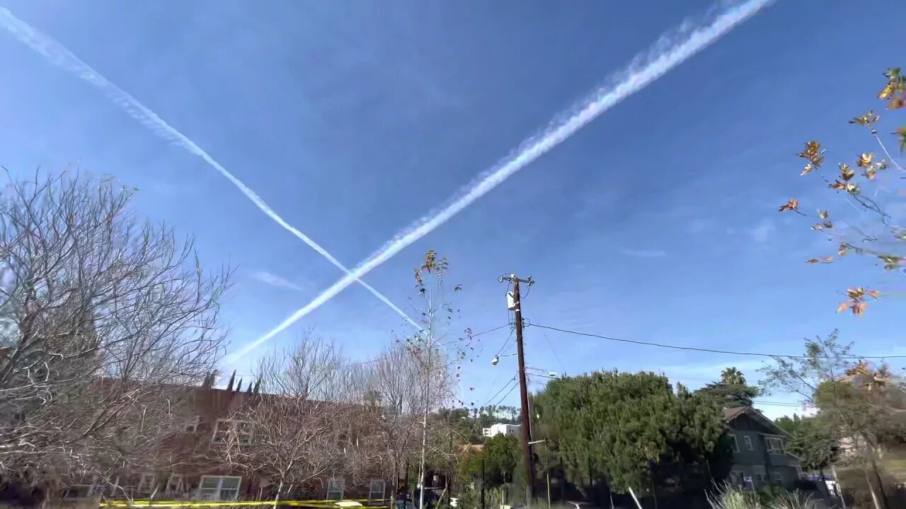 CHEMTRAILS OVER LOS ANGELES