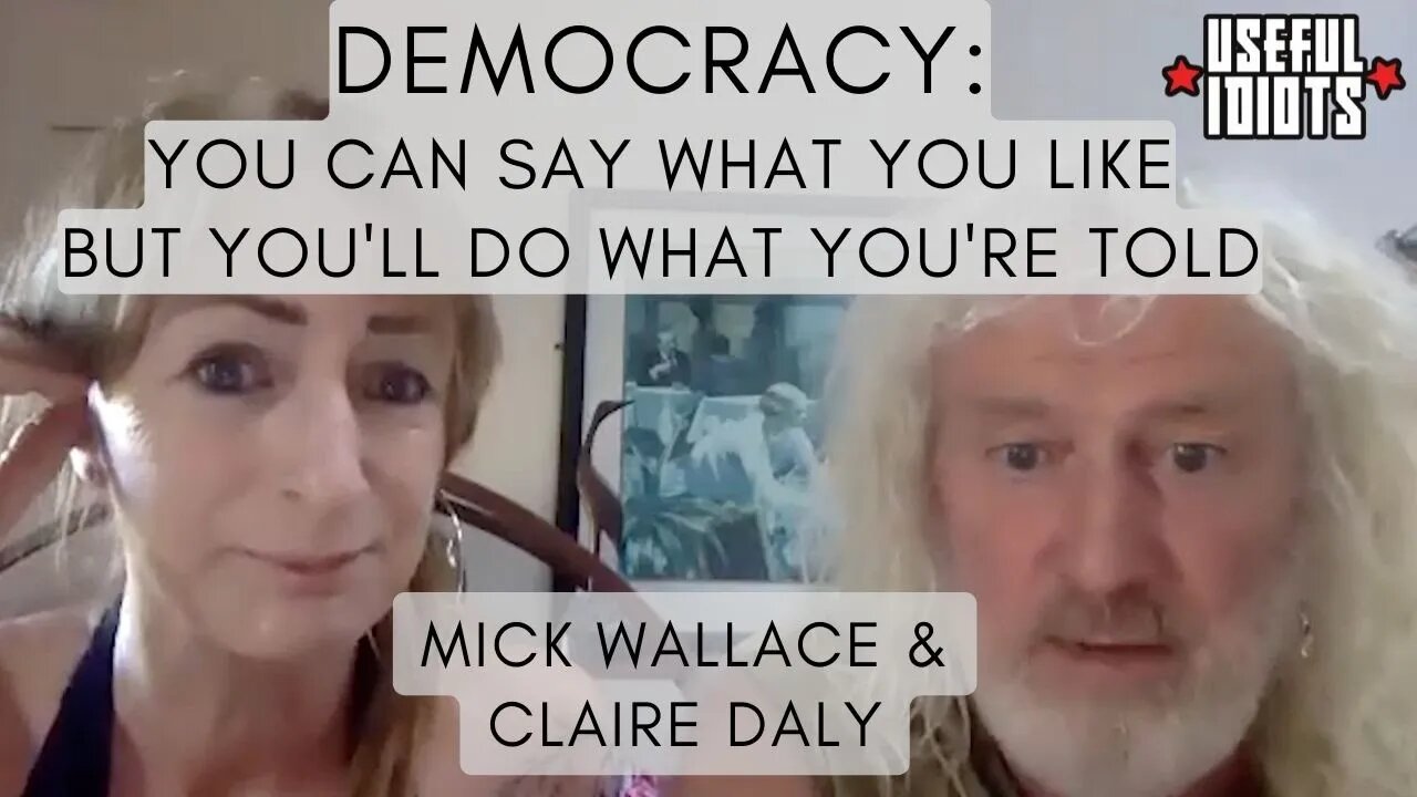 MSM Uses Proxy War to Silence Dissent Once and for All – Mick Wallace & Claire Daly