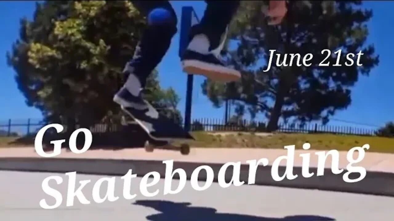 Happy GO SKATEBOARDING Day!