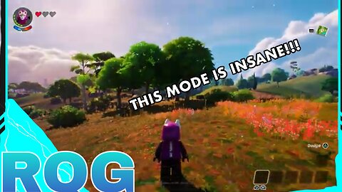 I TRIED THE NEW LEGO MODE IN FORTNITE!