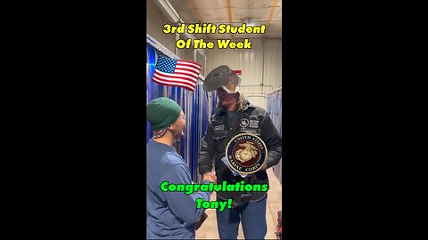 Congratulations Antonio Solorzano!🎉🔥 #welder #weld