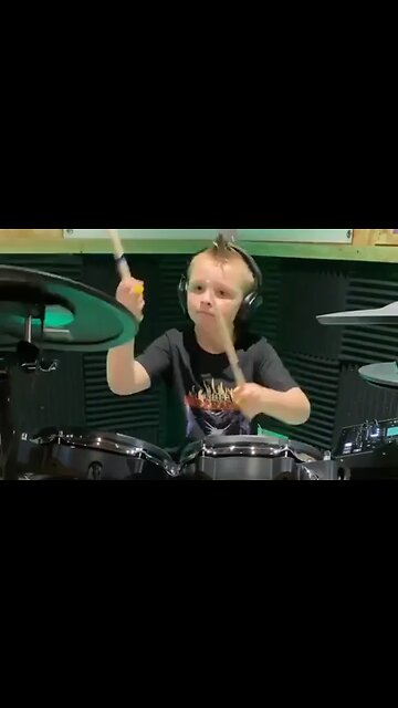 Boy is a Fantastic Drummer and He's Only 8 years old - BMEnt