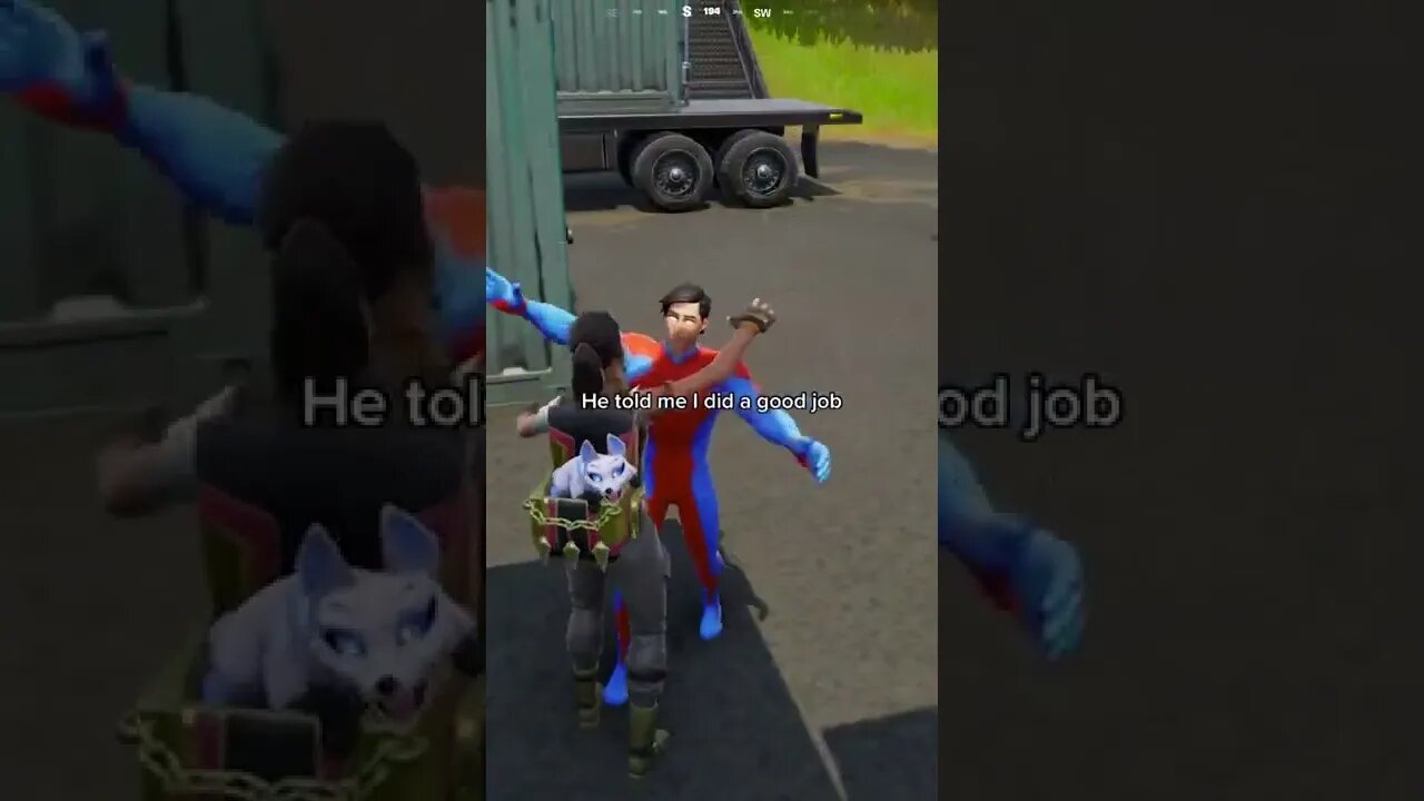 Spiderman Taught Me Parkour 🥰 Fortnite Shorts