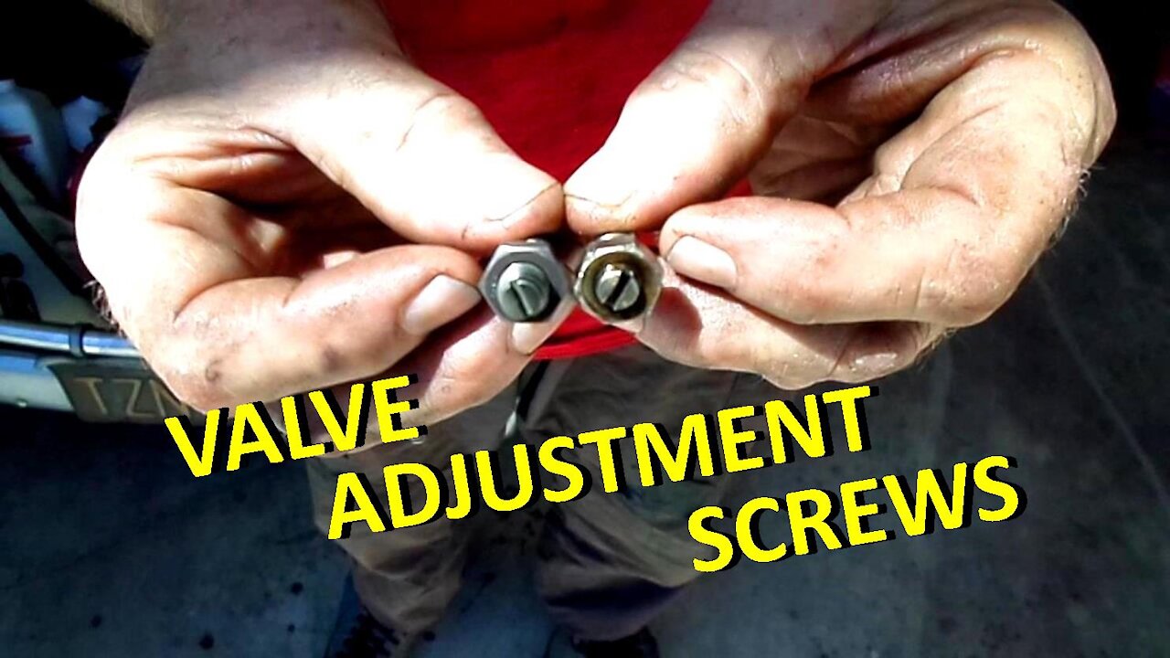 VW Valve Adjustment Screws | Volkswagen Tips by Bruce