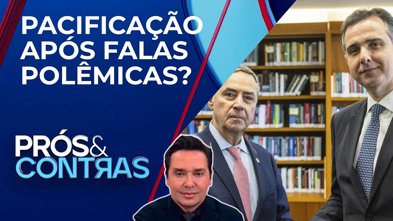 Pacheco pode acalmar os ânimos envolvendo polêmicas de Barroso; Dantas comenta | PRÓS E CONTRAS