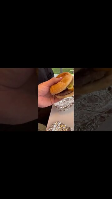 Burger Cheers! At Boom Burger