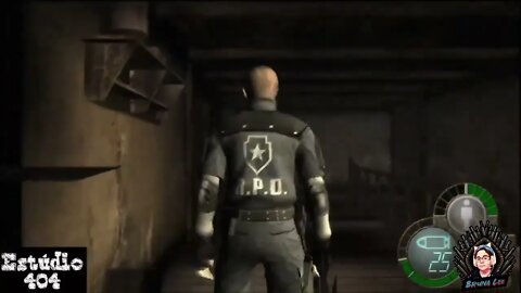 Lee joga Resident evil 4 - 008