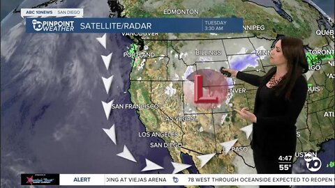 ABC 10News Pinpoint Weather with Meteorologist Megan Parry