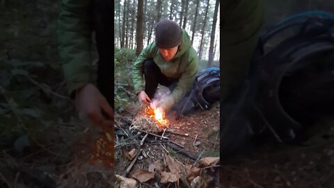 Steven kelly lighting a fire #shorts