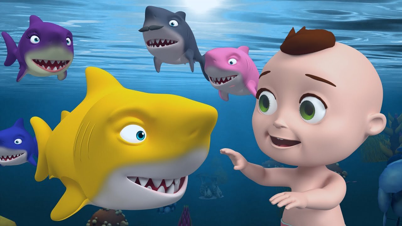 Baby Shark Doo Doo, Johny Johny Yes Papa + More Cartoon Worlds Best Songs &3D Cartoon for Toddlers!