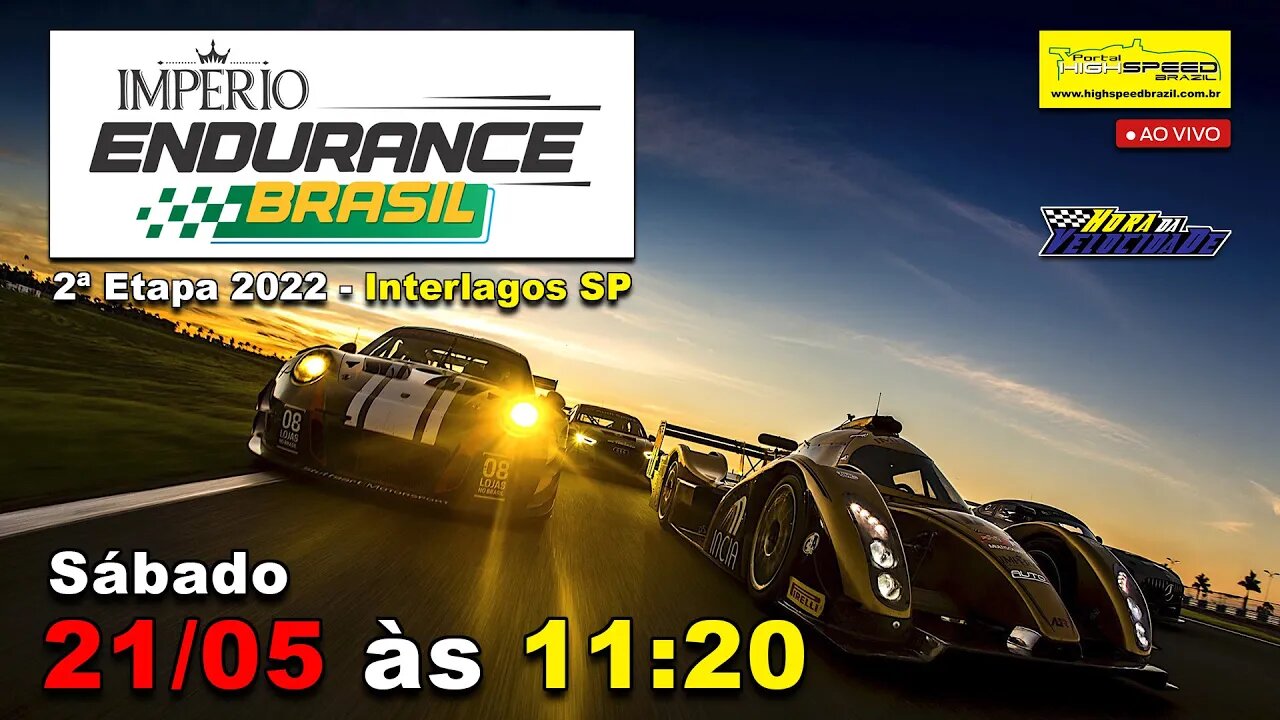 IMPÉRIO ENDURANCE BRASIL | 4 Horas de Interlagos | 2ª Etapa 2022 | Ao Vivo