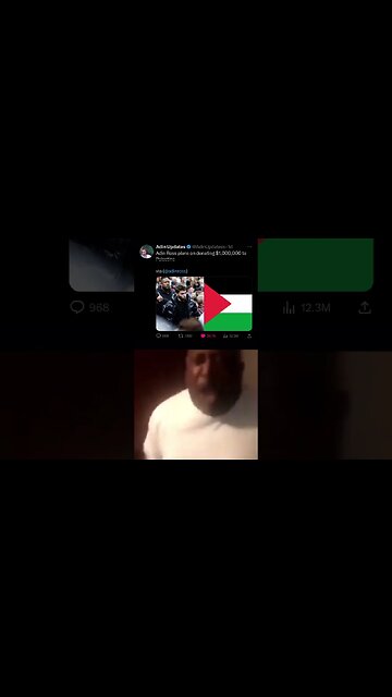 W Adin Ross Moment! 🇵🇸✌🏾