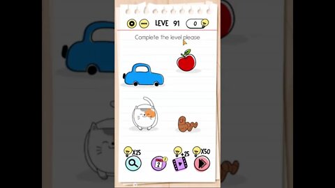 Brain Test Tricky Puzzles Level 91 Complete the leve please