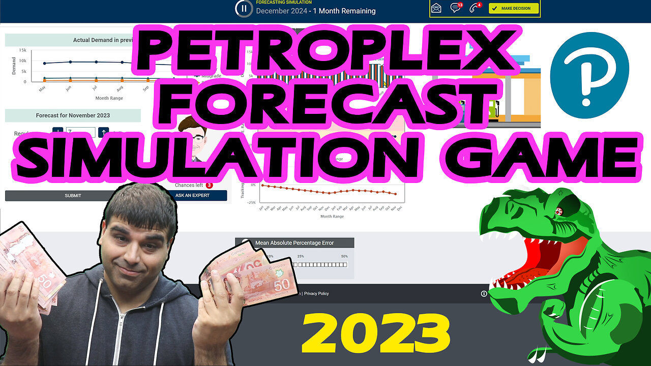 Pearson Forecasting PETROPLEX Gas Stations Simulation Game 2023