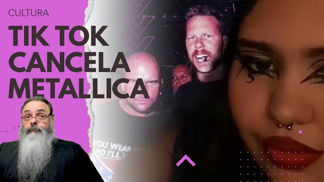 Geração TIK TOK DESCOBRE e se encanta com METALLICA e, imediatamente, começa o CANCELAMENTO da BANDA
