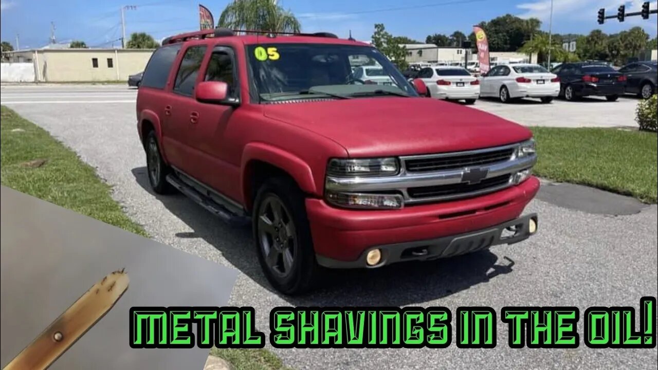 TRIED TO SELL ME A TRUCK, METAL IN OIL, DISASTER DEALERSHIP 😂