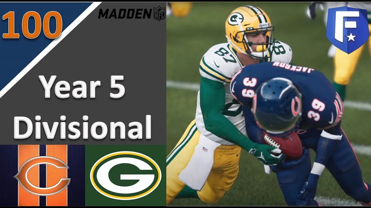 #100 Bears/Packers Rivalry for the 100th Episode! l Madden 21 Chicago Bears Franchise