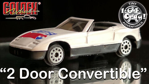 “2 Door Convertible” in White/Pepsi Livery.- Model by Golden Wheel